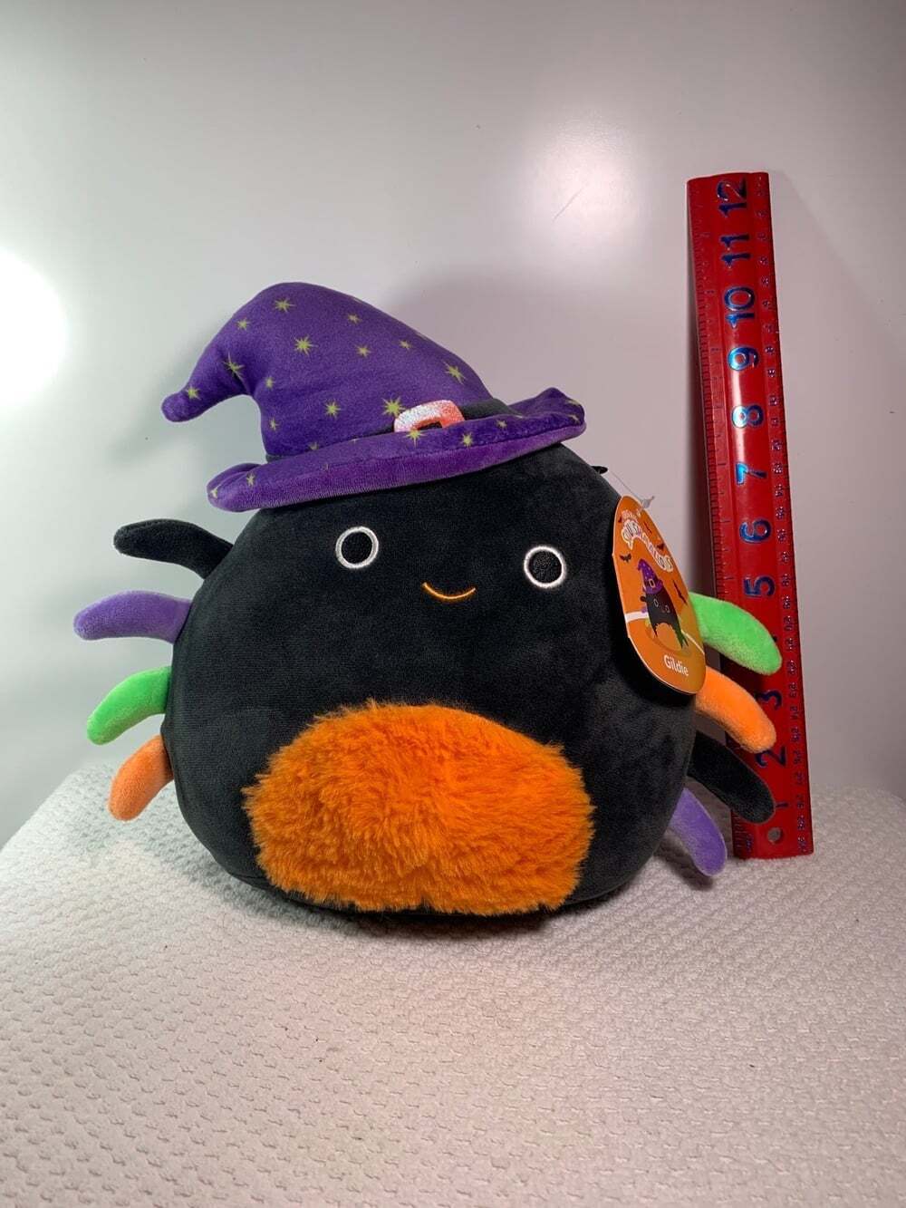 Squishmallow Gildie Halloween Spider with tag